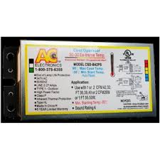 ACE CSD-UV42PBMS Elec CFL 4-PIN 2x42W Ballast - Stud Mount