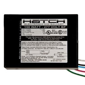 Hatch MC150-1-J-277U - 150W Electronic Metal Halide Ballast