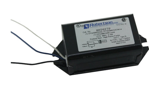 Robertson HP2627P/I Magnetic 26W CFL 2-Pin Ballast - 277 - HPF