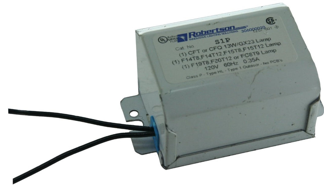 Robertson S1P /A Magnetic 13-20W CFL or T12 Ballast