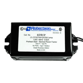 Robertson SN28CP Magnetic 28W CFL 2-Pin Ballast - NPF