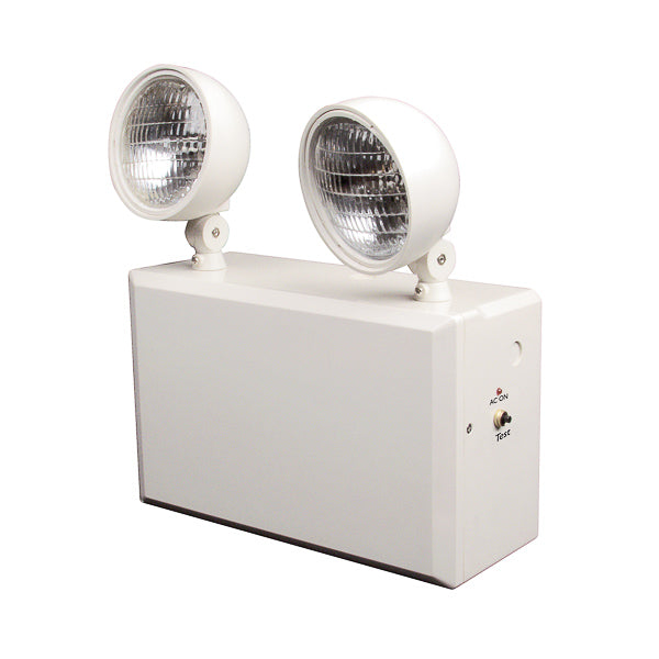 Emergency Light - Commercial Plastic - 12 Volt 100 Watt - Remote Head Ready
