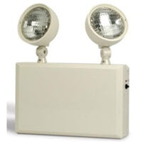 Emergency Light - Commercial Plastic - 6 Volt 50 Watt - Remote Head Ready