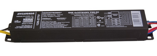 Sylvania QHE-4X32T8/UNVISNSC Quicktronic T8 Ballast - High BEF